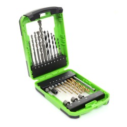 ZESTAW BITÓW I WIERTEŁ- 24el KD986