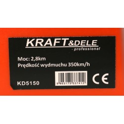 Dmuchawa spalinowa 2,8KM 350km/h KD5150