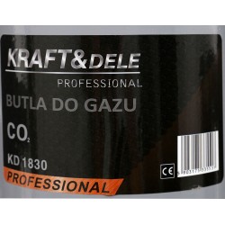 KRAFT&DELE BUTLA GAZOWA CO2 PUSTA 8 LITRÓW