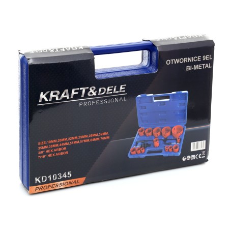 OTWORNICE DO METALU I DREWNA BI-METAL 17 el. KD10345