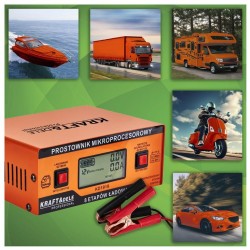 PROSTOWNIK MIKROPROCESOROWY 10AMP 6/8/12/14/16/24 V