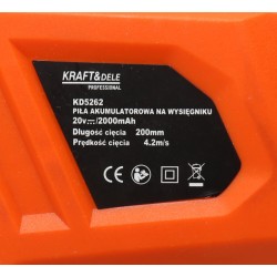 PIŁA  AKUMULATOROWA NA WYSIĘGNIKU 18V 2000mAh KD5262