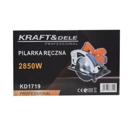Pilarka ręczna tarczowa 2850W laser KD1719