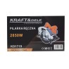 Pilarka ręczna tarczowa 2850W laser KD1719