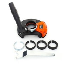 Osłona przeciwpyłowa odsysająca do szlifierki kątowej 180mm KD1976