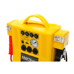 Jump starter 4W1 - urządzenie wielofunkcyjne - rozruch, kompresor, latarka KD1922
