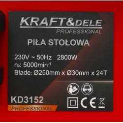Pilarka stołowa tarczowa 2800W KD3152