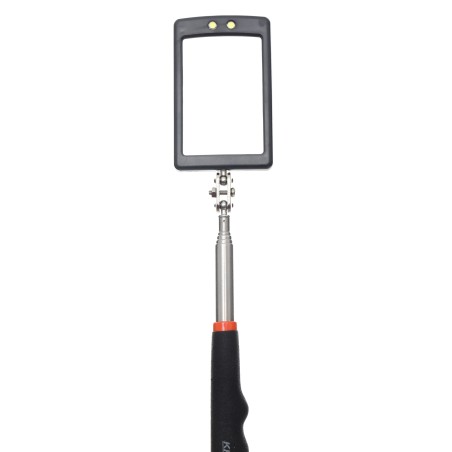 Lusterko inspekcyjne z LED teleskopowe 285-876mm KD10189