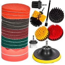 Zestaw szczotek na wiertarkę - 22 szt. KD10997