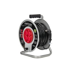 PRZEDŁUŻACZ OGRODOWY BĘBNOWY 3x2.5mm 30M KD4021