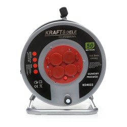 PRZEDŁUŻACZ OGRODOWY BĘBNOWY 50M KD4022