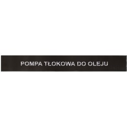 Pompa tłokowa ręczna do beczki oleju  KD1447