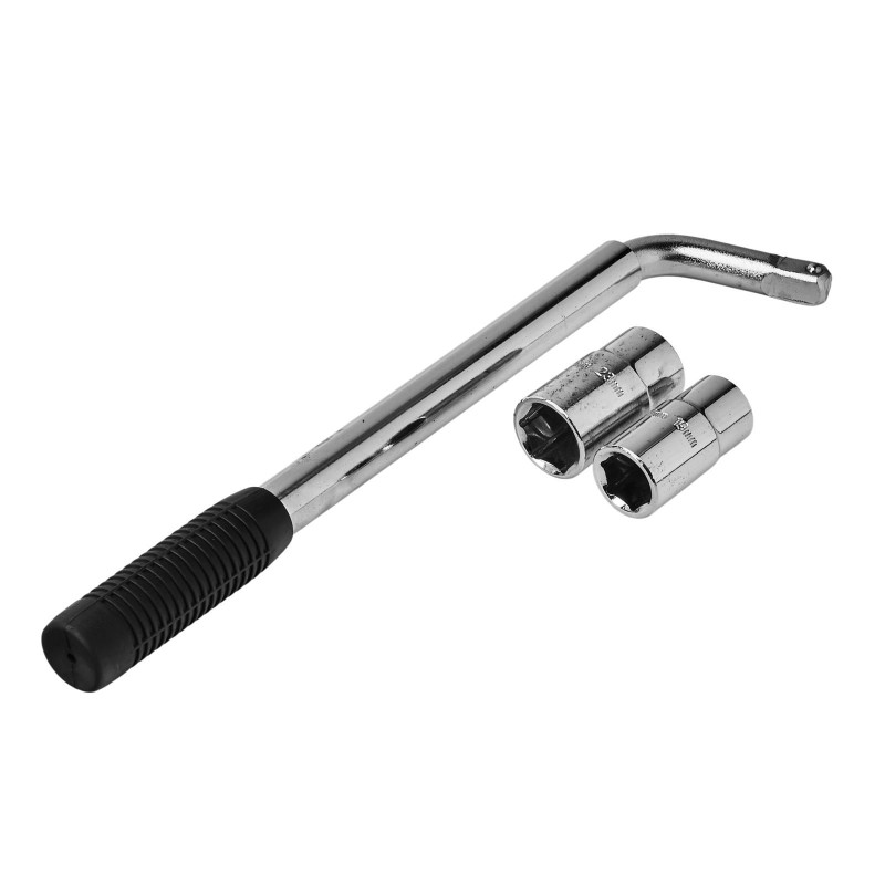 Teleskopowy klucz do kół + nasadki KD10529