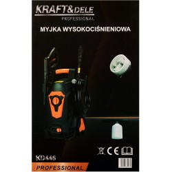Myjka ciśnieniowa 2000W 200Bar + AKCESORIA KD446