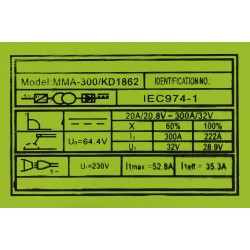 Spawarka inwertorowa MMA 300A KD1862