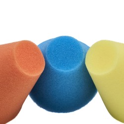 Gąbki polerskie stożek do felg 150mm zestaw 3szt. KD1592