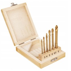 Wiertła frezujące KD997 6szt. frezy 3-8mm