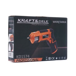 Wkrętarka AKU 1300mAh LED + Bity KD1574