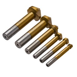 Zestaw frezów stożkowych 6szt. frezy do drewna KD983