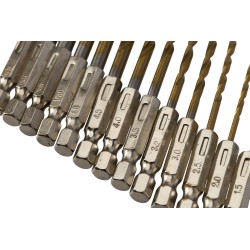 Wiertła do wkrętarki tytanowe 13szt. KD982