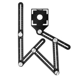 Szablon przymiar wzornik znacznik otworów płytek KD10385