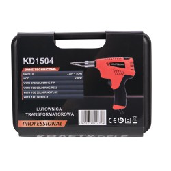 Lutownica Pistoletowa KD1504 Walizka!