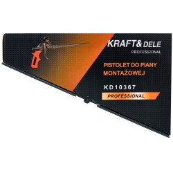 Pistolet teflonowy do piany montażowej KD10367