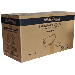 Nagrzewnica gazowa 45kW Termostat KD11706