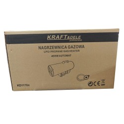 Nagrzewnica gazowa 45kW Termostat KD11706