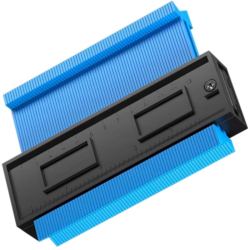 Wzornik szablon przymiar kształtów 125mm KD10387