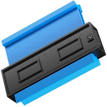 Wzornik szablon przymiar kształtów 125mm KD10387