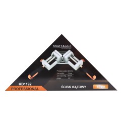 Ścisk stolarski kątowy 65mm KD1192