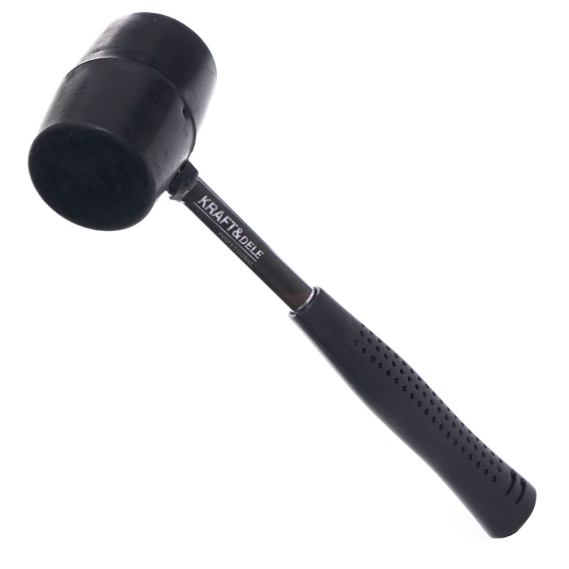 Młotek gumowy z metalową rączką 120z KD901