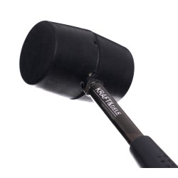 Młotek gumowy z metalową rączką 120z KD901