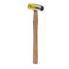 Młotek gumowo plastikowy 35mm z drewnianą rączką KD904