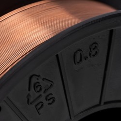 Drut spawalniczy 0,8 mm 5kg miedziowany KD1151