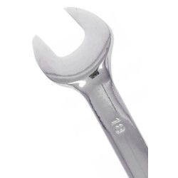 Klucze płasko oczkowe z grzechotką łamane 12el. 8-19mm KD10947