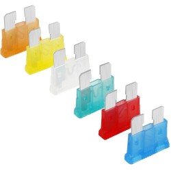 Bezpieczniki samochodowe 120szt. 5-30A KD1300