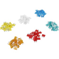 Bezpieczniki samochodowe 120szt. 5-30A KD1300