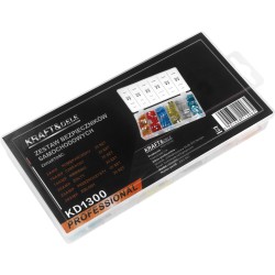 Bezpieczniki samochodowe 120szt. 5-30A KD1300