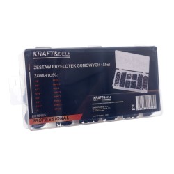 Przelotki gumowe 180szt. KD10485