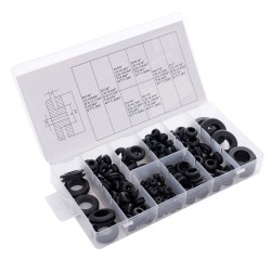 Przelotki gumowe 180szt. KD10485