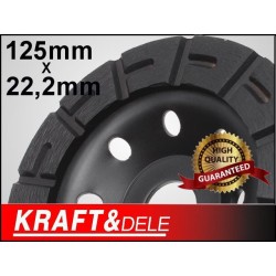 TARCZA SZLIFIERSKA 125x22,2 DO BETONU U