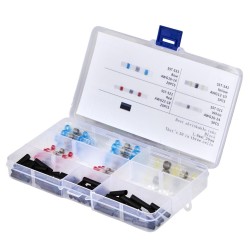 Koszulki rurki termokurczliwe z cyną 100szt. KD10490