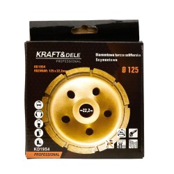 TARCZA SZLIFIERSKA 125 x 22,2 DO BETONU