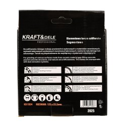 TARCZA SZLIFIERSKA 125 x 22,2 DO BETONU