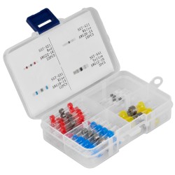 Koszulki rurki termokurczliwe z cyną 50szt. KD10489