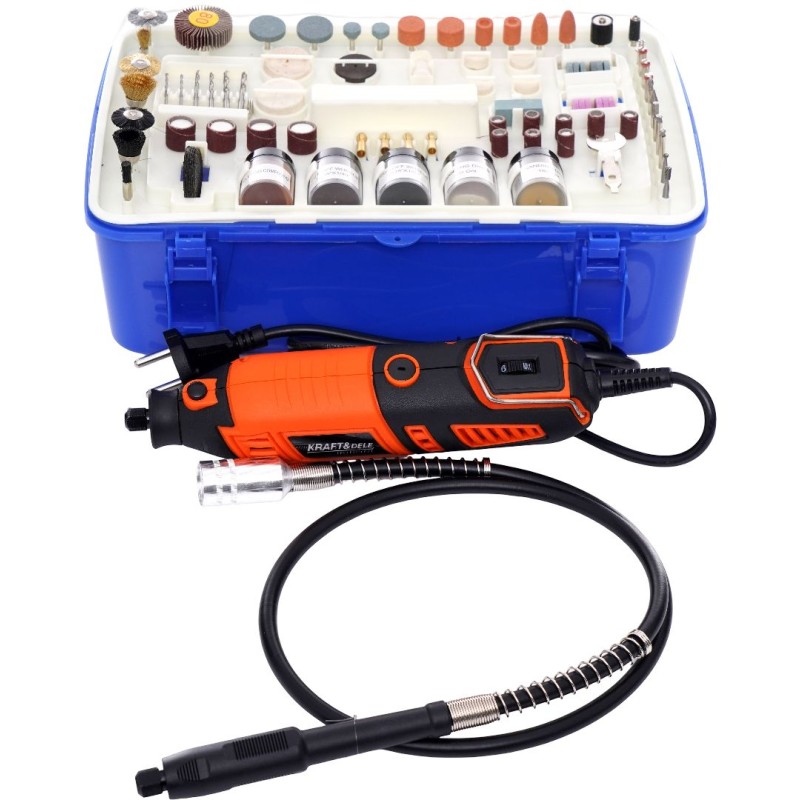 Mini szlifierka 270W + akcesoria 218el. KD10751