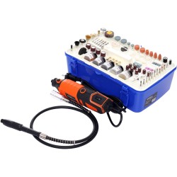 Mini szlifierka 270W + akcesoria 218el. KD10751