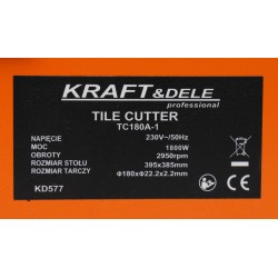 Pilarka stołowa do glazury 1800W KD577